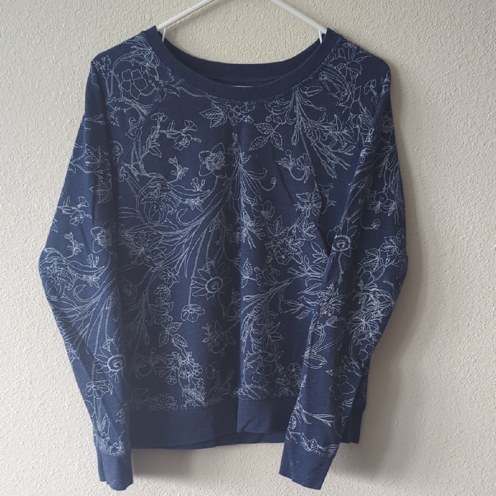 Old Navy Blue Knit Top
